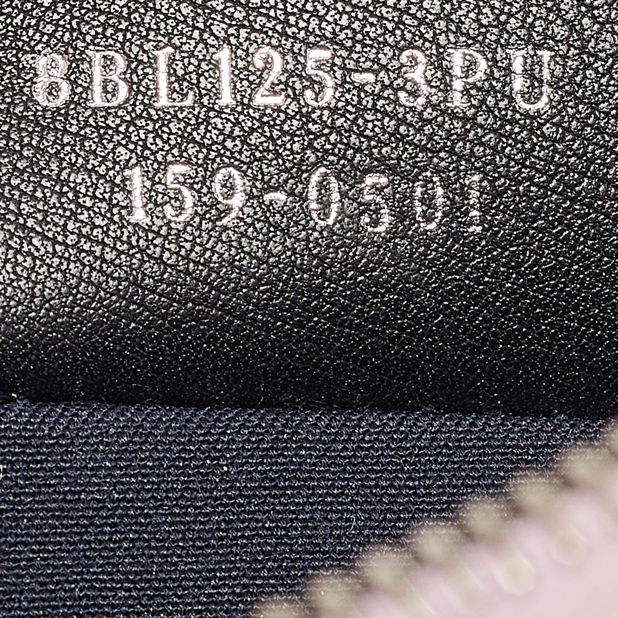 Fendi Blue/Pink Leather Large By The Way Boston Bag 4