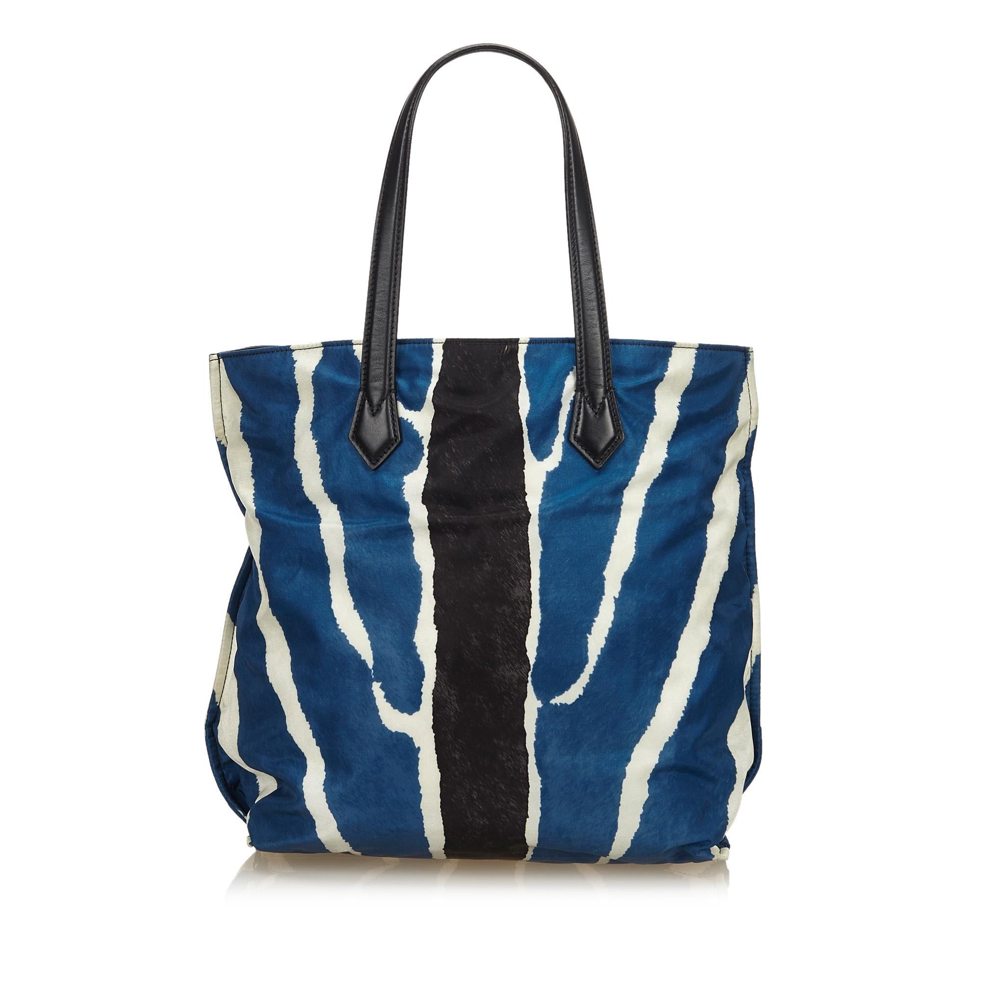 fendi zebra bag