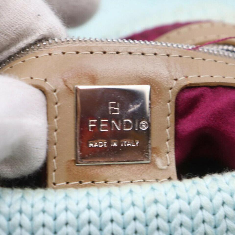 fendi woven baguette