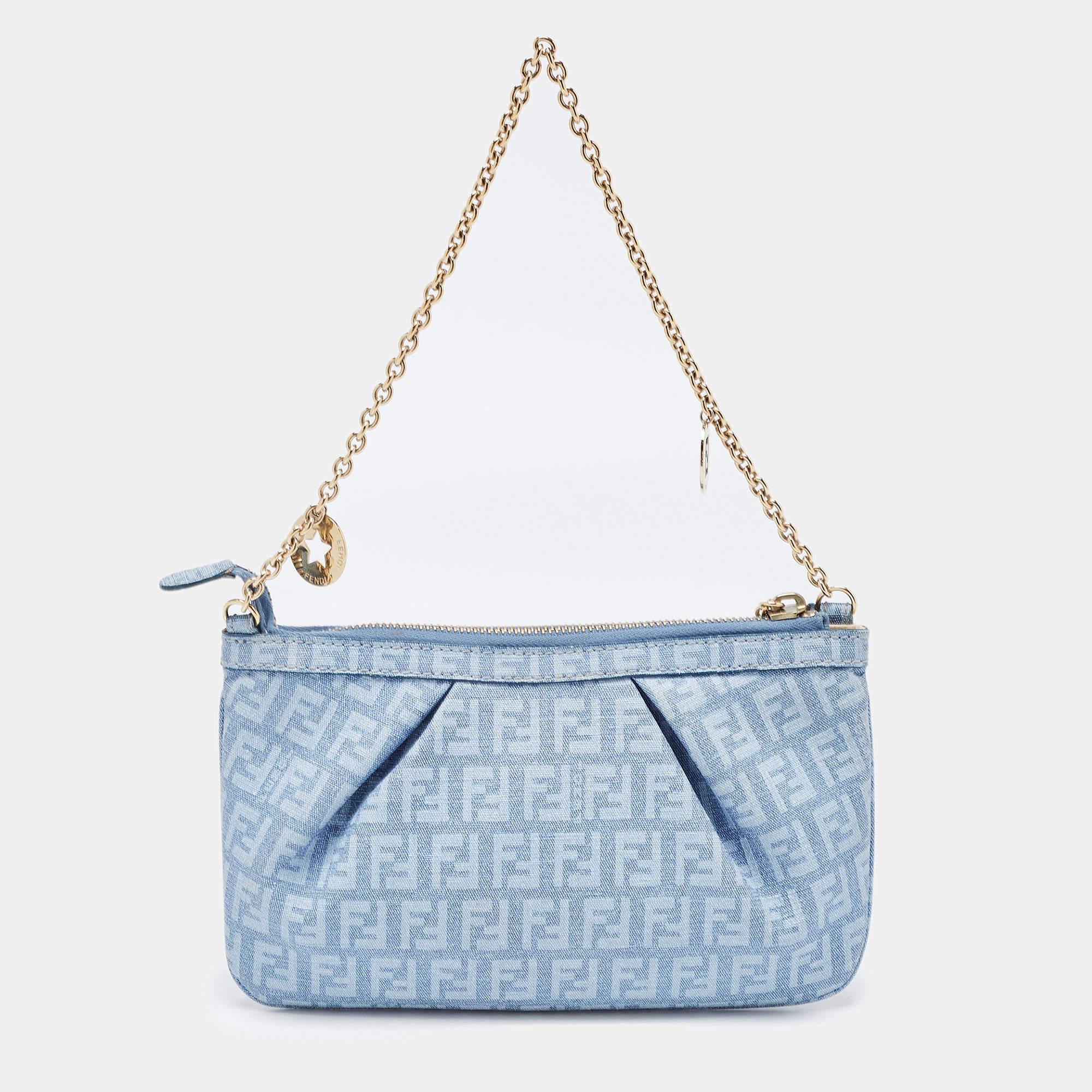 Indulge in timeless luxury with this Fendi bag for women. Meticulously crafted, this exquisite accessory embodies elegance, functionality, and style, making it the ultimate companion for every sophisticated woman.

Includes: Original Dustbag