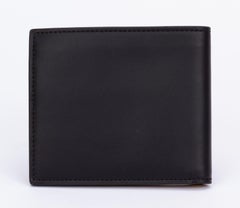 Fendi BNIB BiFold Wallet Black-yellow