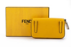 Fendi BNIB Yellow Micro Baguette
