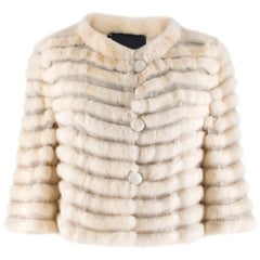 Mink coat Fendi Grey size 42 IT in Mink - 35936473