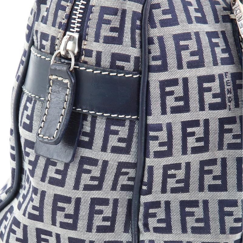 Fendi Boston Bag Zucchino Canvas Small 3