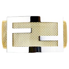 Ceinture Jumbo de style boxe Fendi