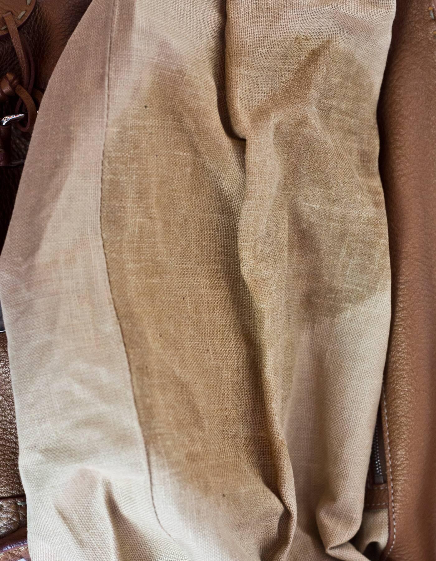 Fendi Bronze Selleria Leather Shoulder Bag 2