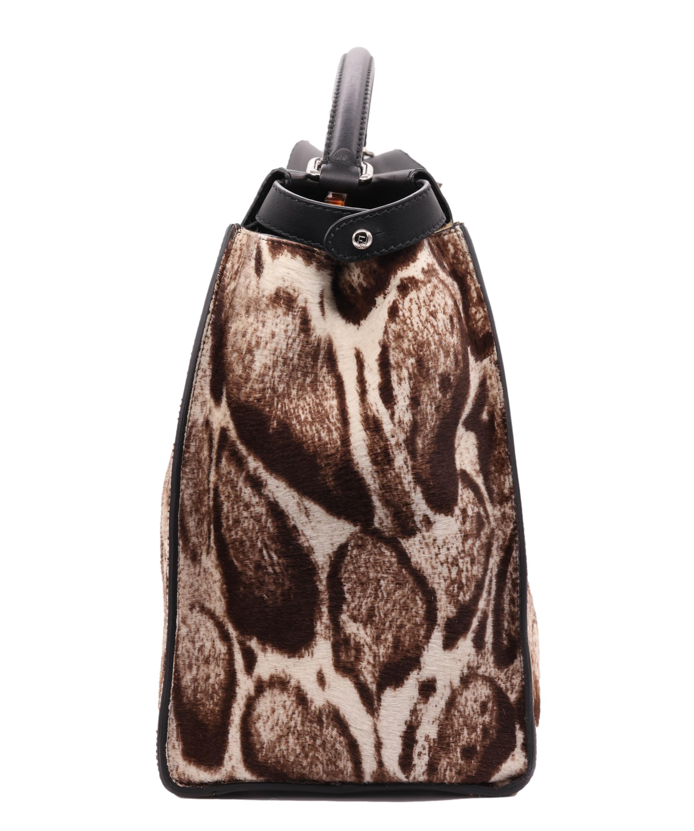 calf hair handbag