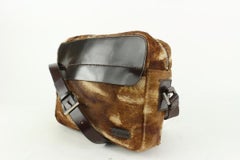 Fendi Brown Calf Hair Camera Bag Crossbody Messenger 927ff28