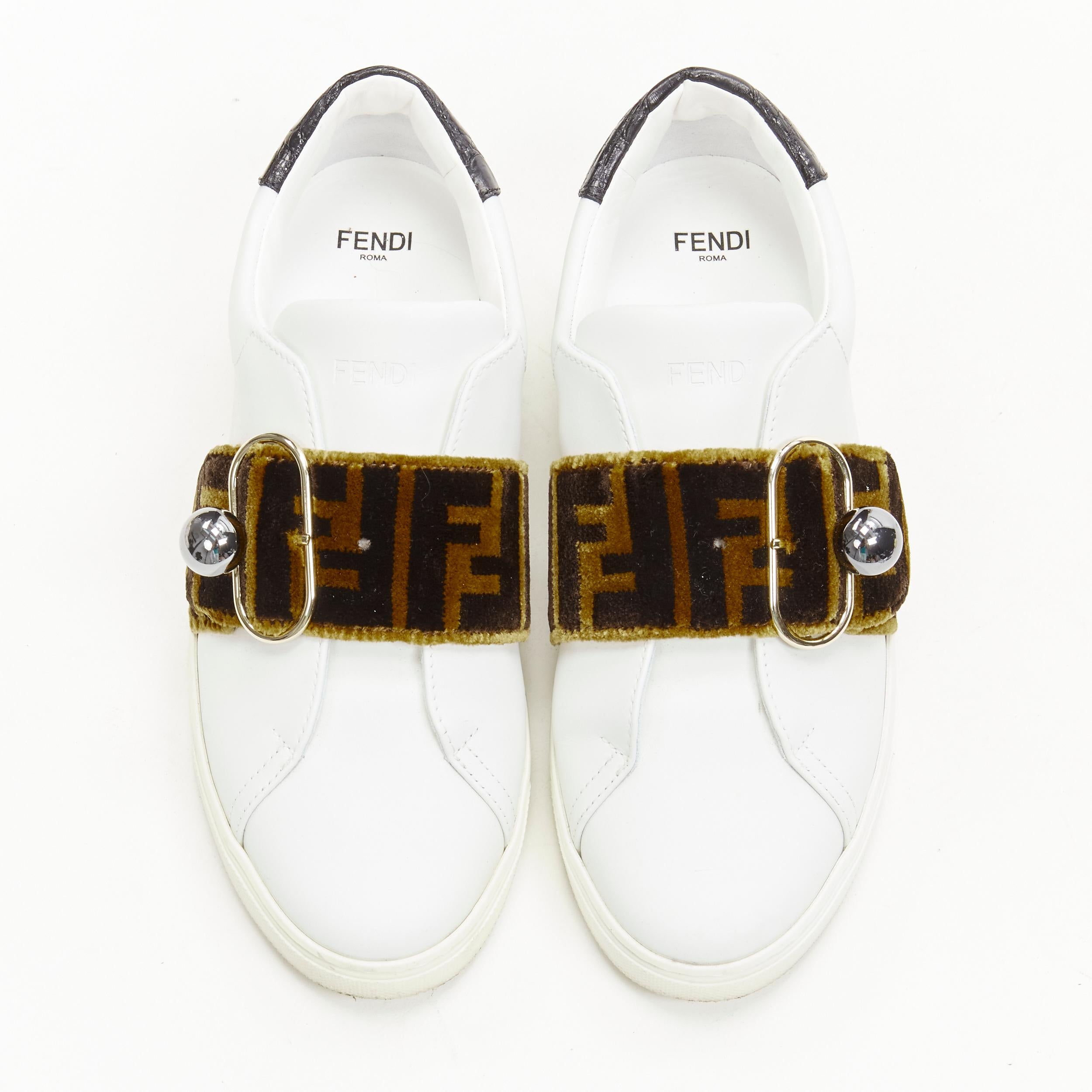 fendi monogram sneakers