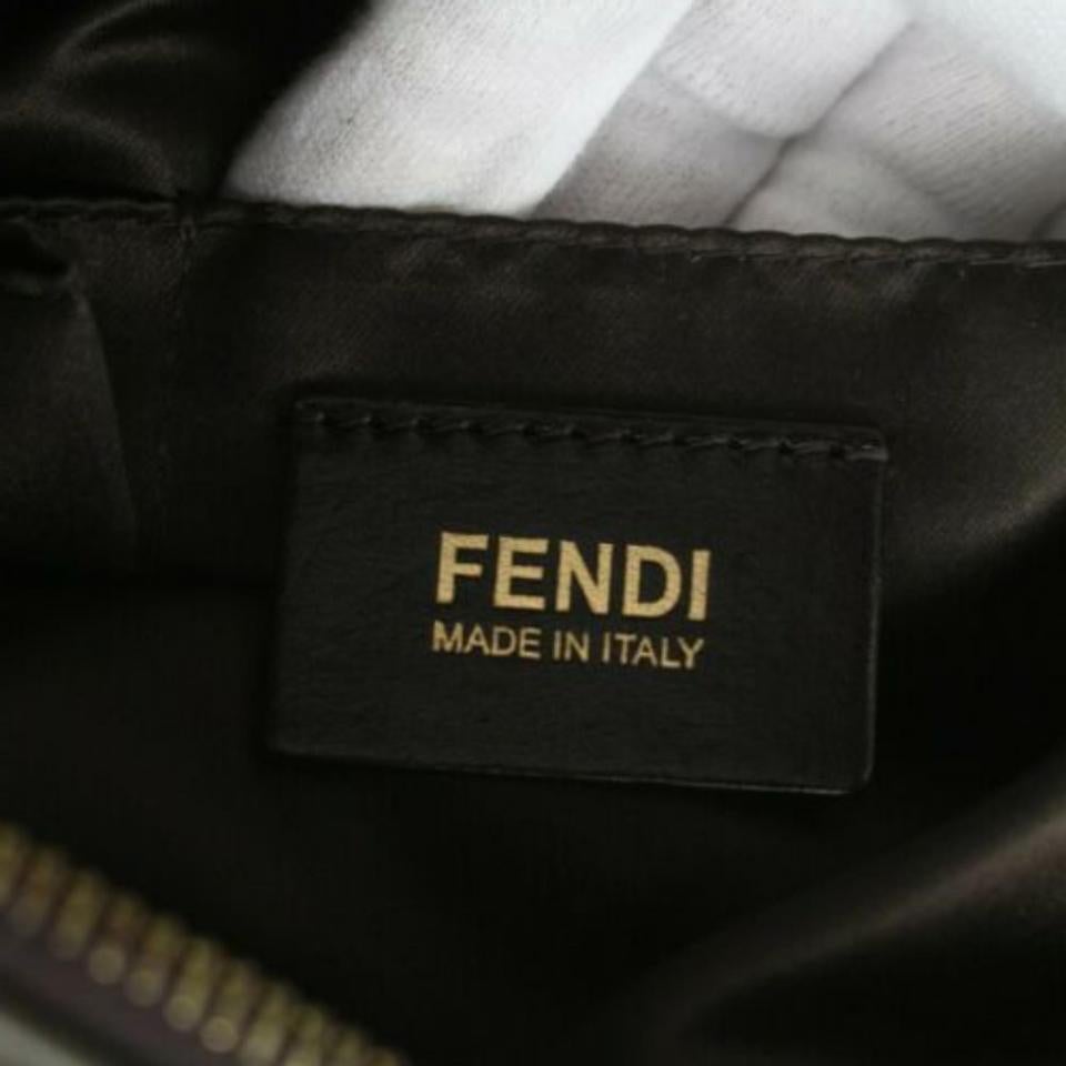 Fendi Brown Forever Mama Chain Hobo 8BR643 857978 In Good Condition In Dix hills, NY