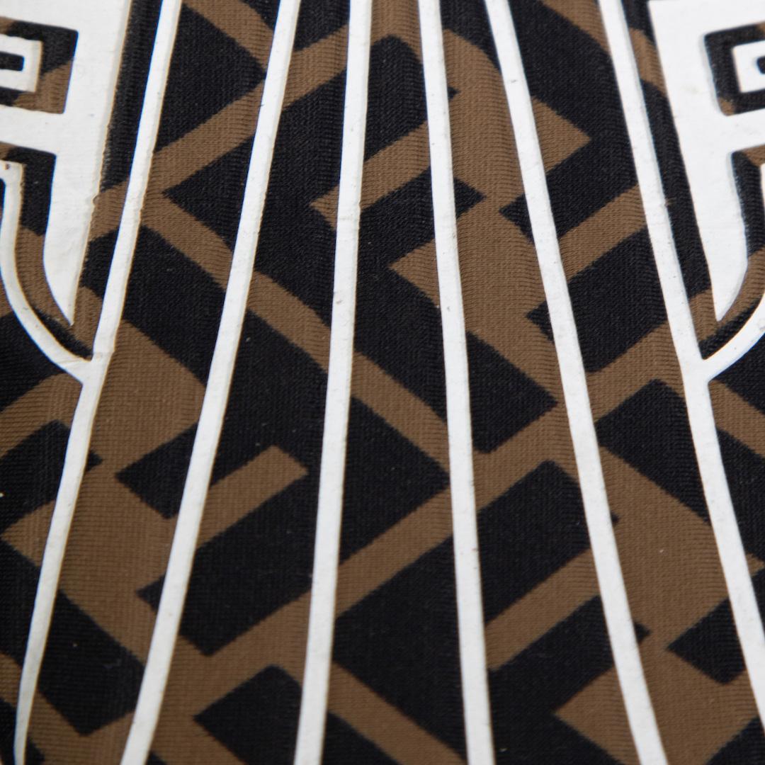 Women's Fendi Brown Freedom Zucca FF Mules Size IT 37