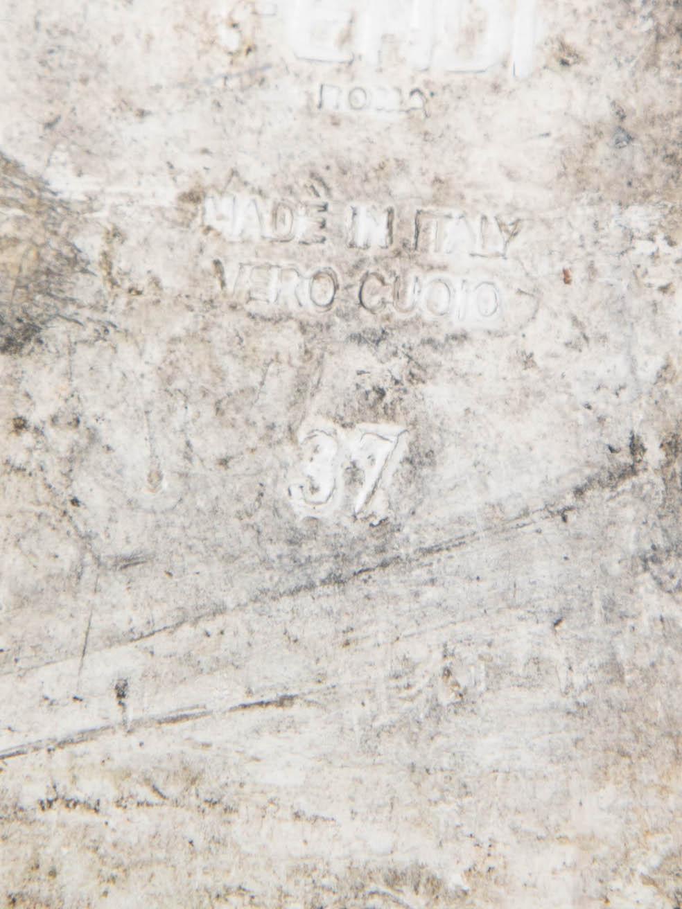 Fendi Brown Freedom Zucca FF Mules Size IT 37 1