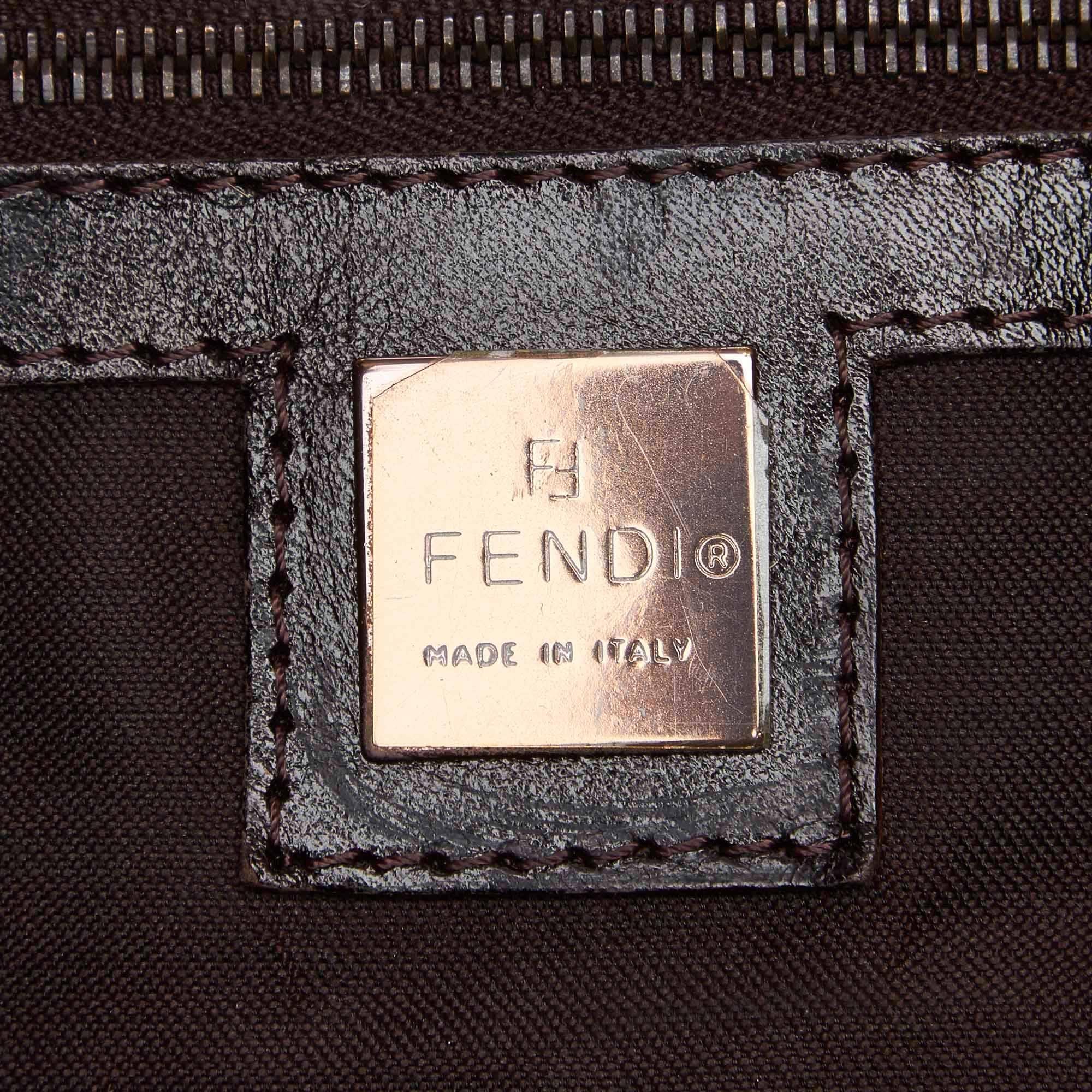 Fendi Brown Fur Tote Bag For Sale 2