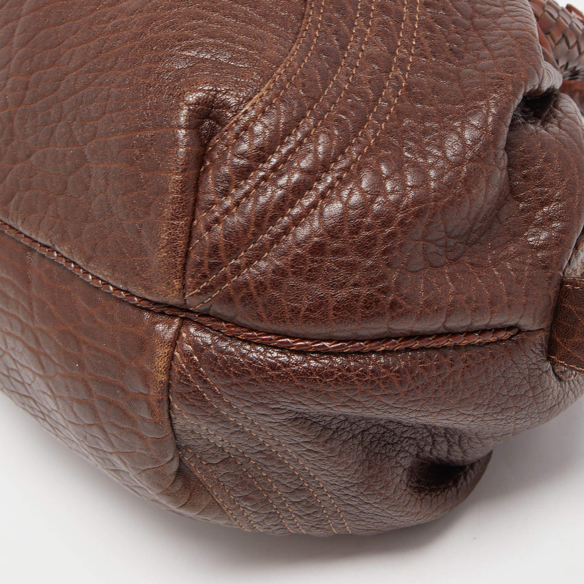 Fendi Brown Leather Baby Spy Bag 2