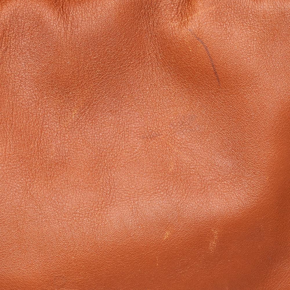 Fendi Brown Leather Big Mama Shoulder Bag 1