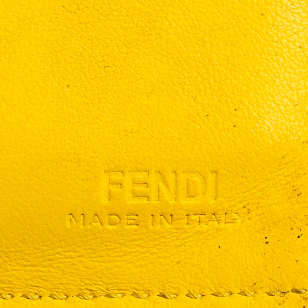 Fendi Brown Leather By The Way Bifold Wallet 5