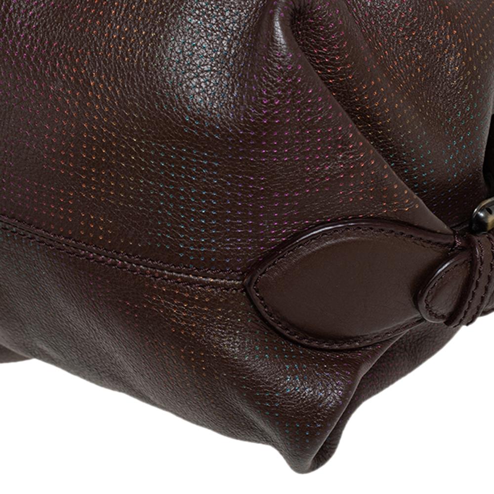 Fendi Brown Leather Doctor Hobo Bag 5