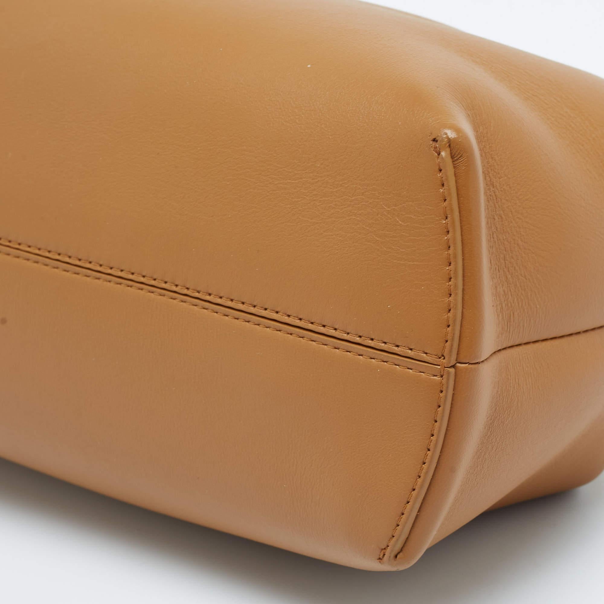 Fendi Brown Leather Medium Fendi First Shoulder Bag 7