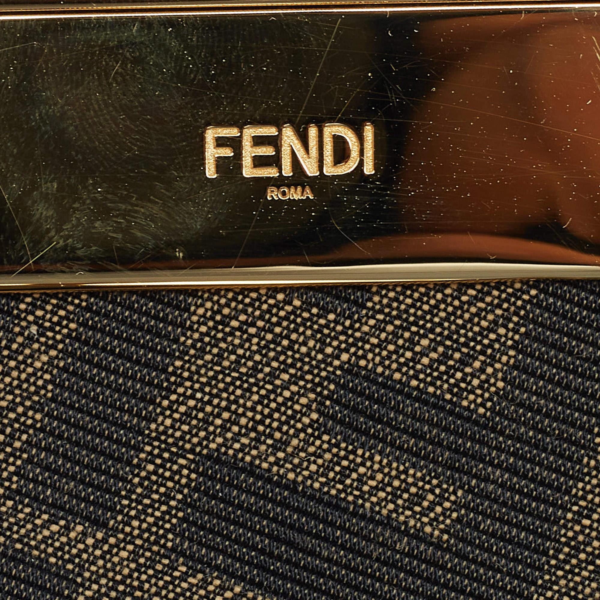 Fendi Brown Leather Medium Fendi First Shoulder Bag 4