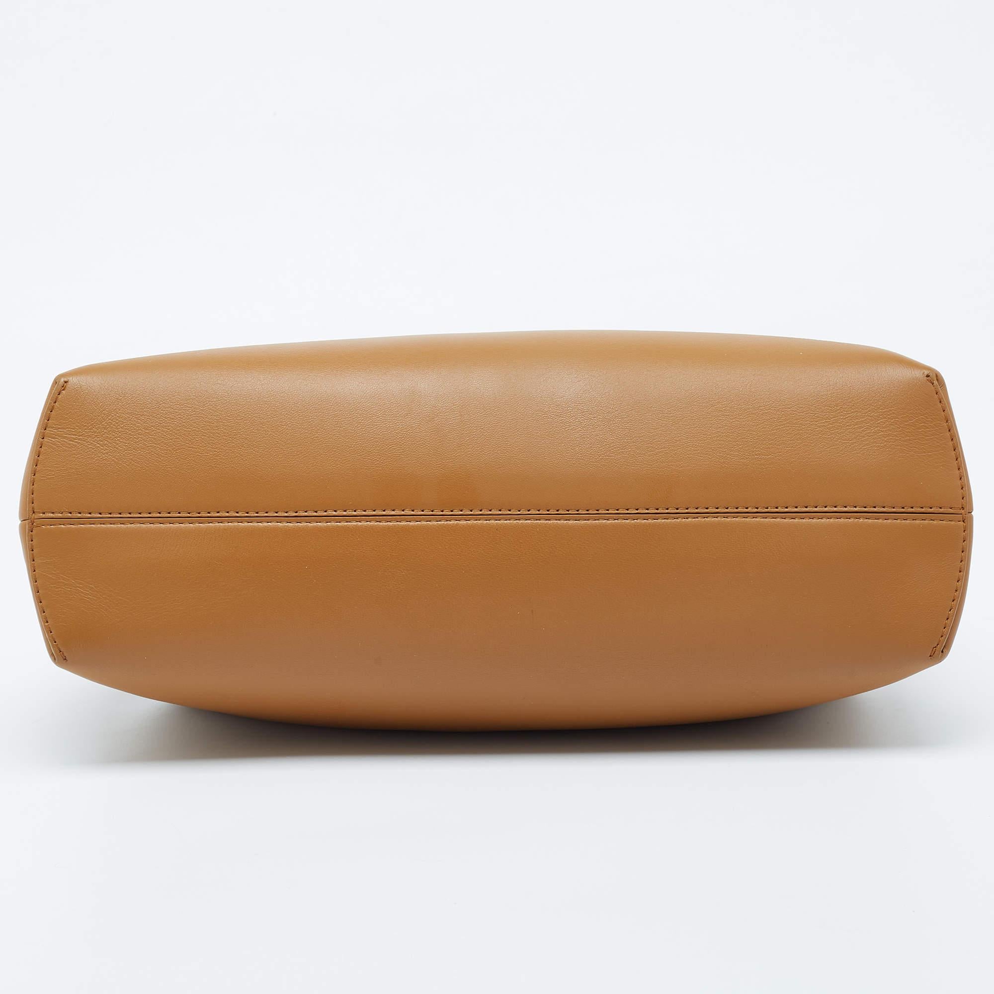 Fendi Brown Leather Medium Fendi First Shoulder Bag 5