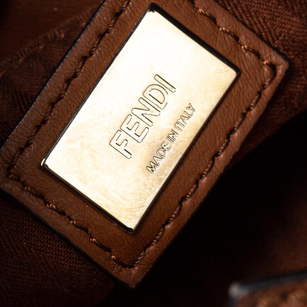 Fendi Brown Leather Mini 2Jours Tote 6
