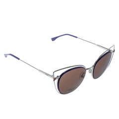 Fendi Brown/Lilac FF 0176/S Cat Eye Sunglasses