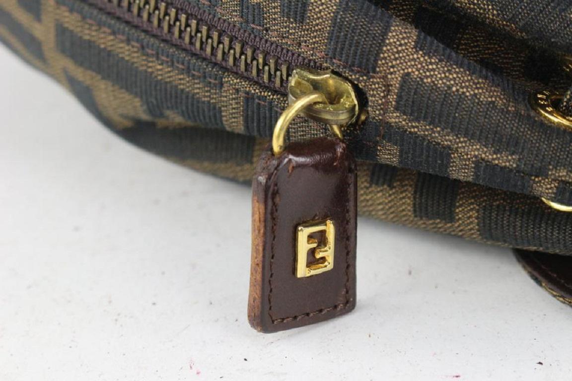 Fendi Brown Monogram FF Zucca Backpack 824ff34 3