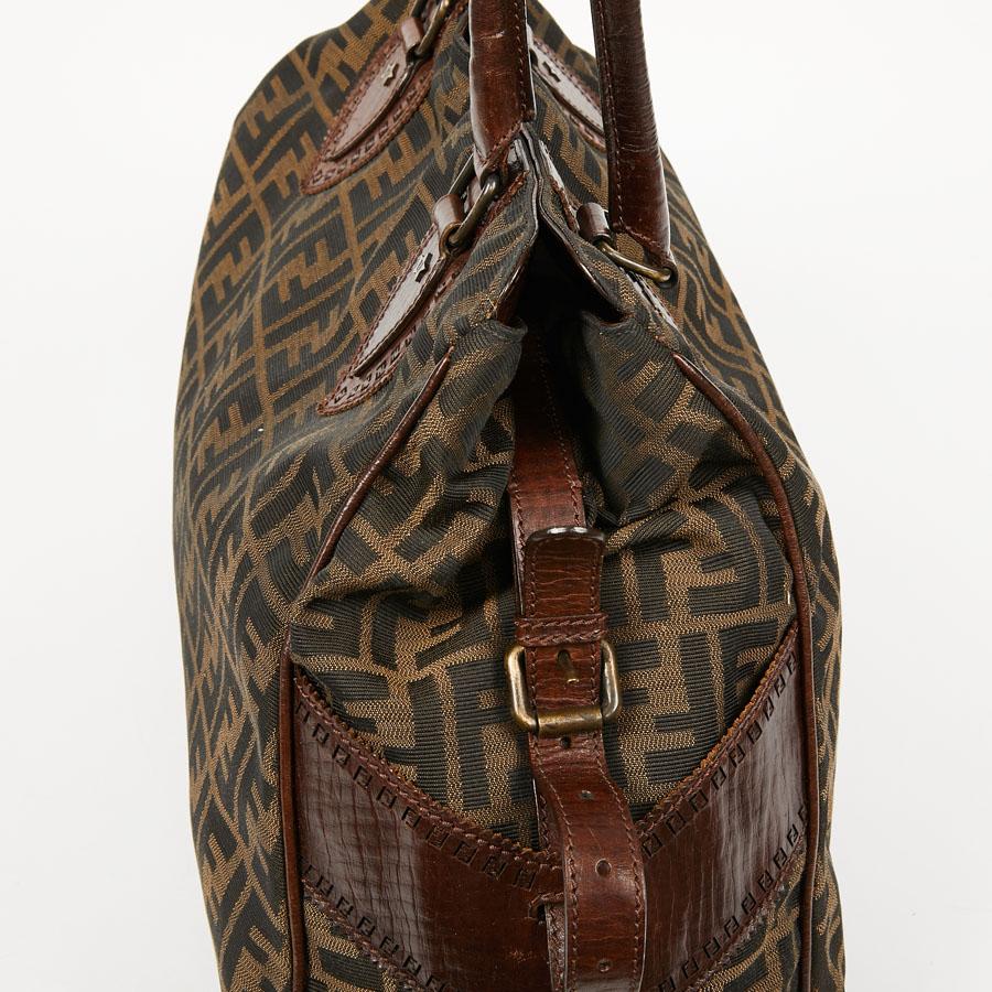 Women's Fendi Brown Monogram Tote Bag