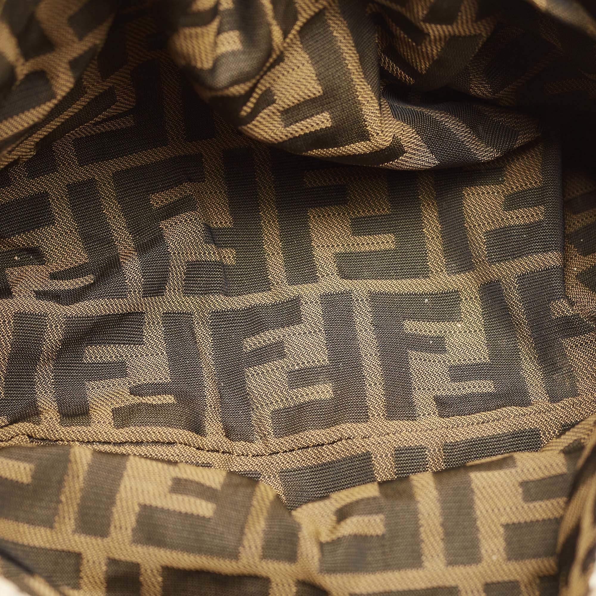 Fendi Brown/Multicolor Python and Leather Spy Bag 2