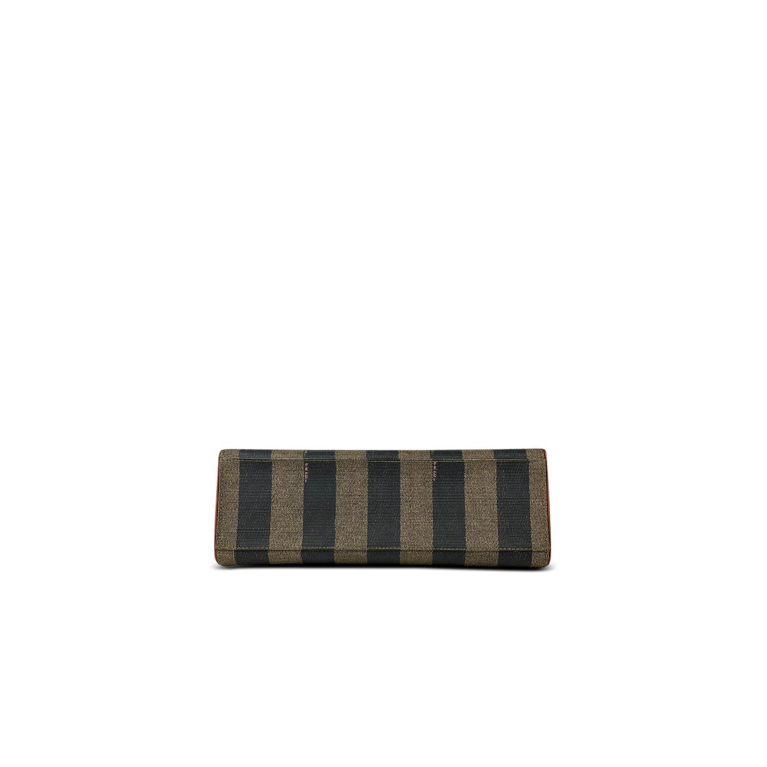 Black Fendi Brown Pequin Crossbody bag