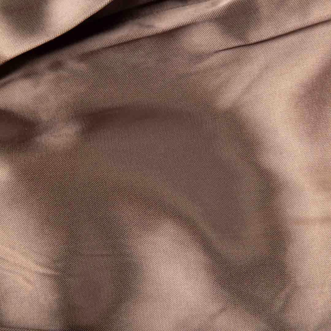 Fendi Short à ceinture en satin Brown Taille S Bon état - En vente à London, GB