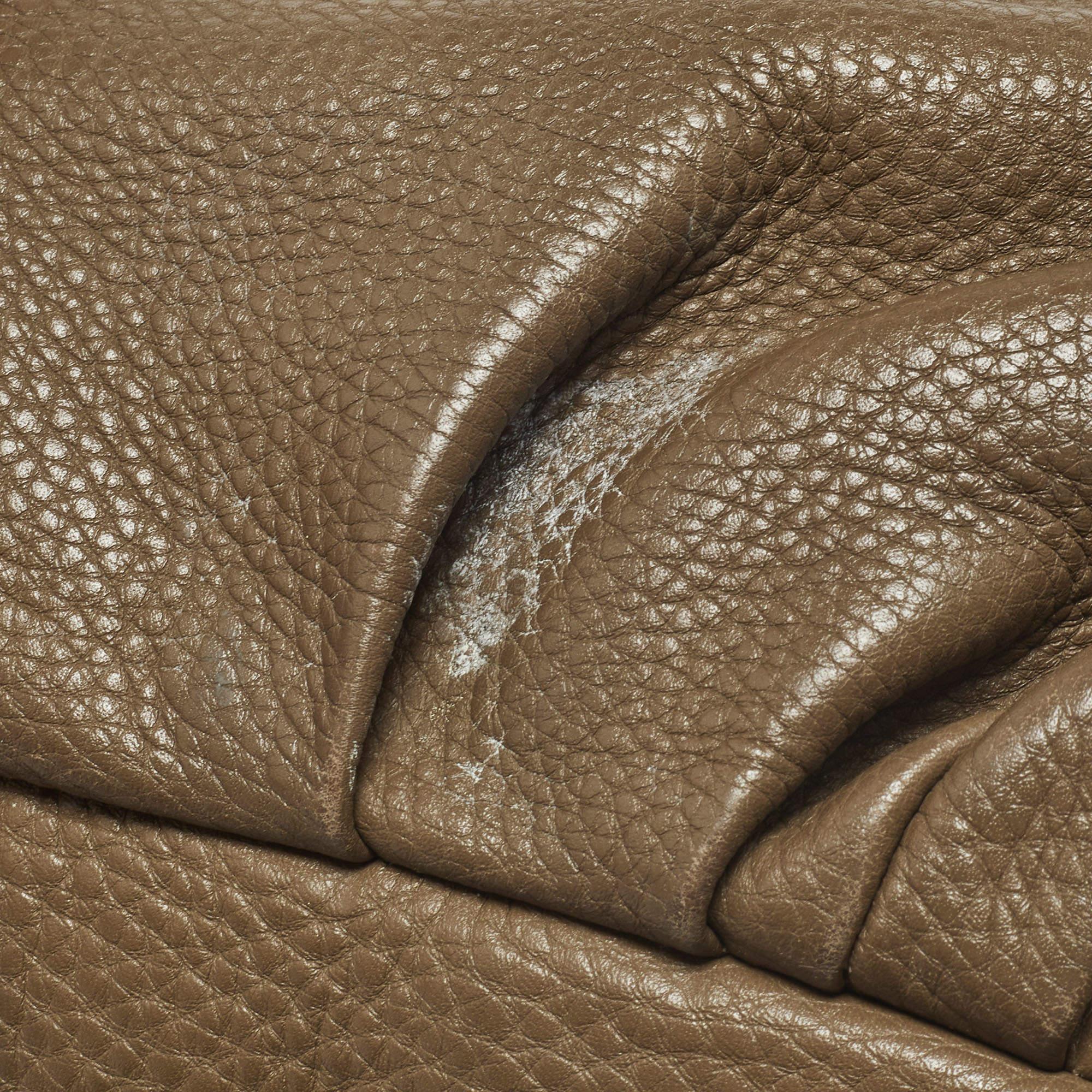 Fendi Brown Selleria Leather Hobo 12
