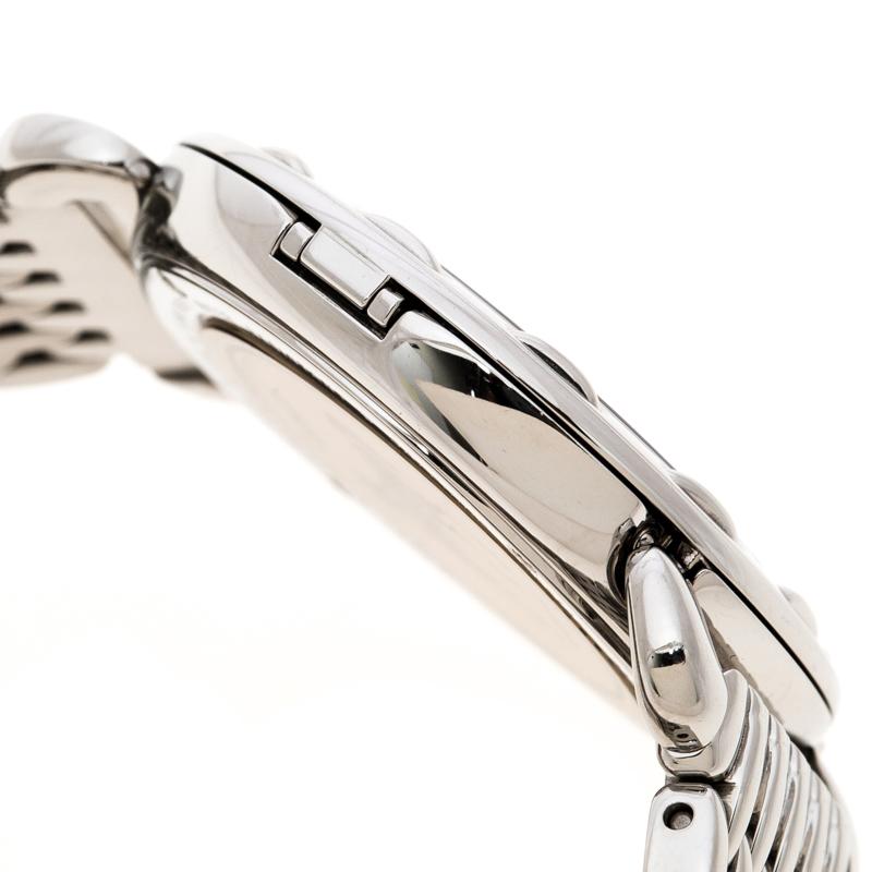 Fendi Brown Stainless Steel Selleria 8100M Women's Wristwatch 37 mm 2