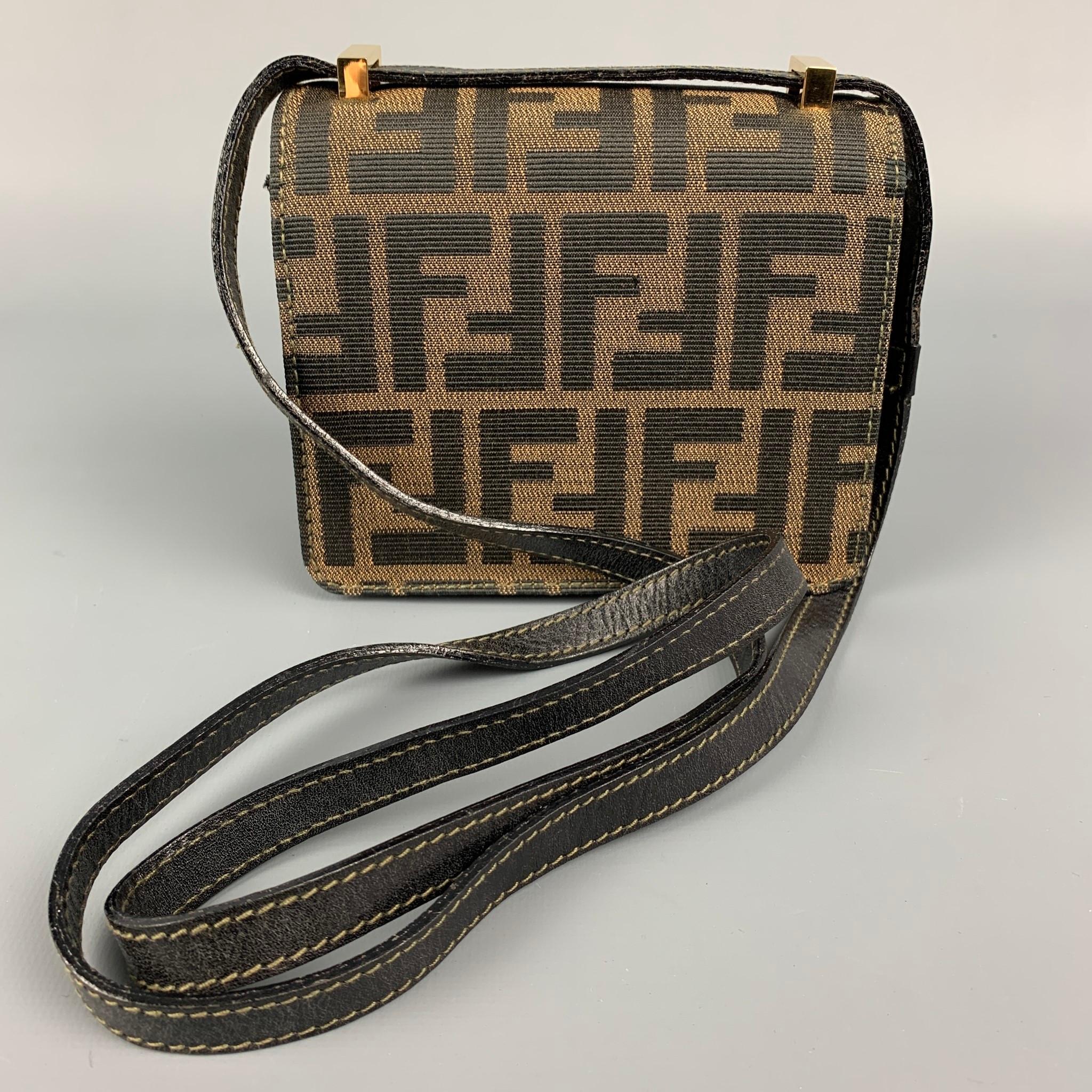 brown mini handbag