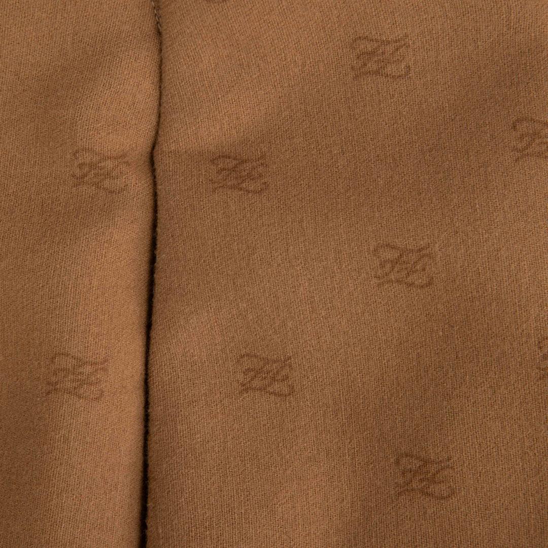 Women's Fendi Brown Wool Pleated Shorts Size M For Sale