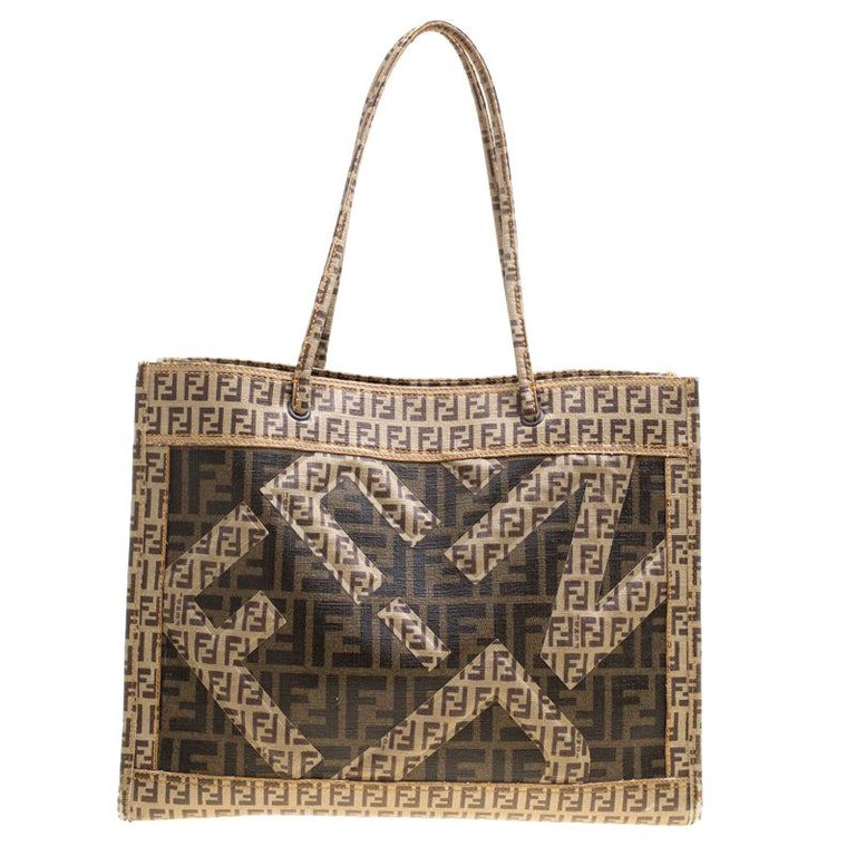 fendi tote bag canvas