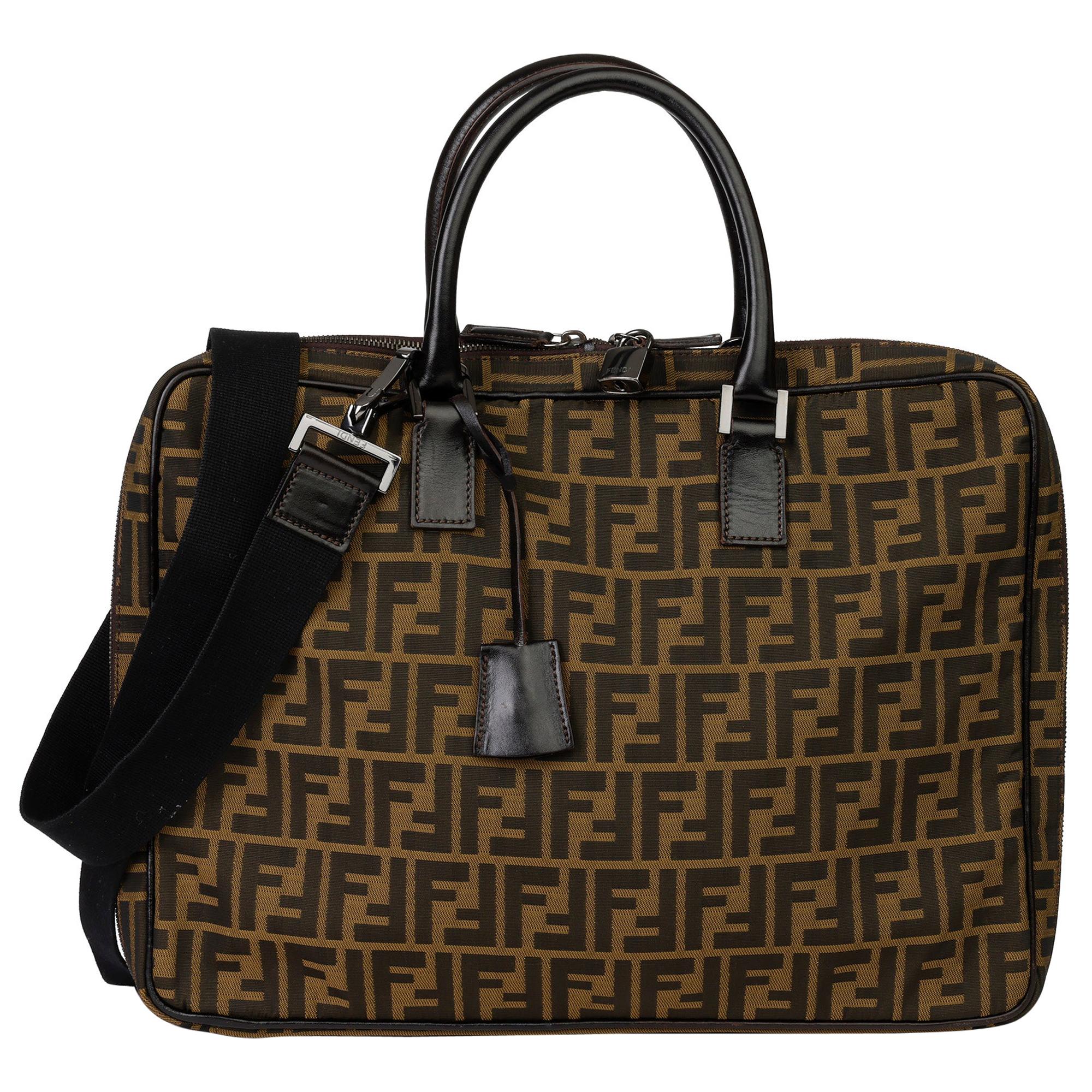 Fendi Monster By The Way Briefcase Leather, 49% OFF