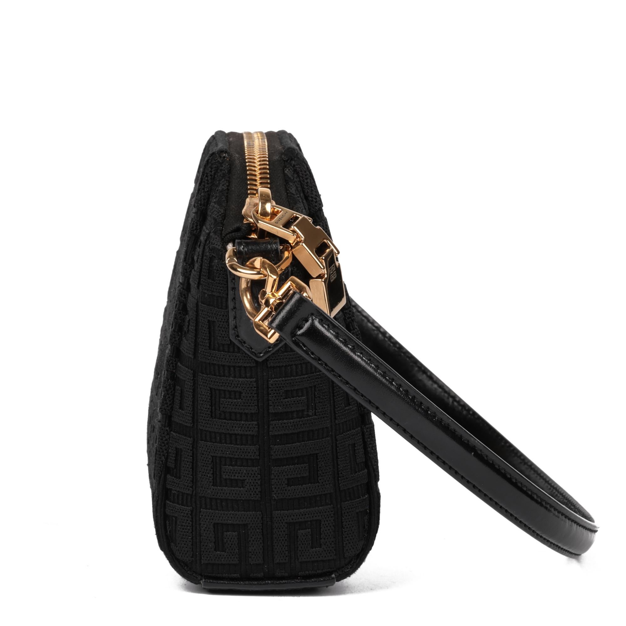 GIVENCHY Antigona XS Tasche aus schwarzem Segeltuch (Schwarz) im Angebot