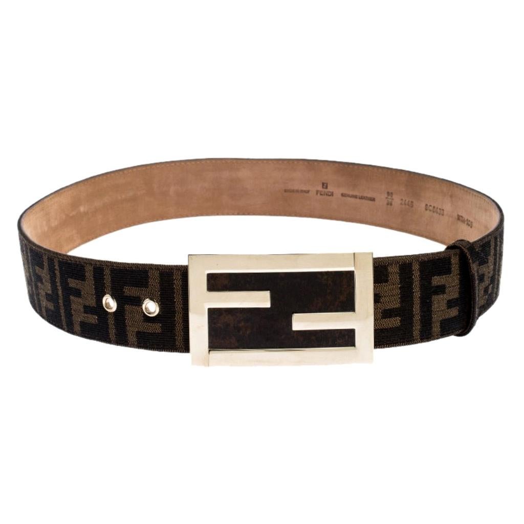 fendi elastic belt