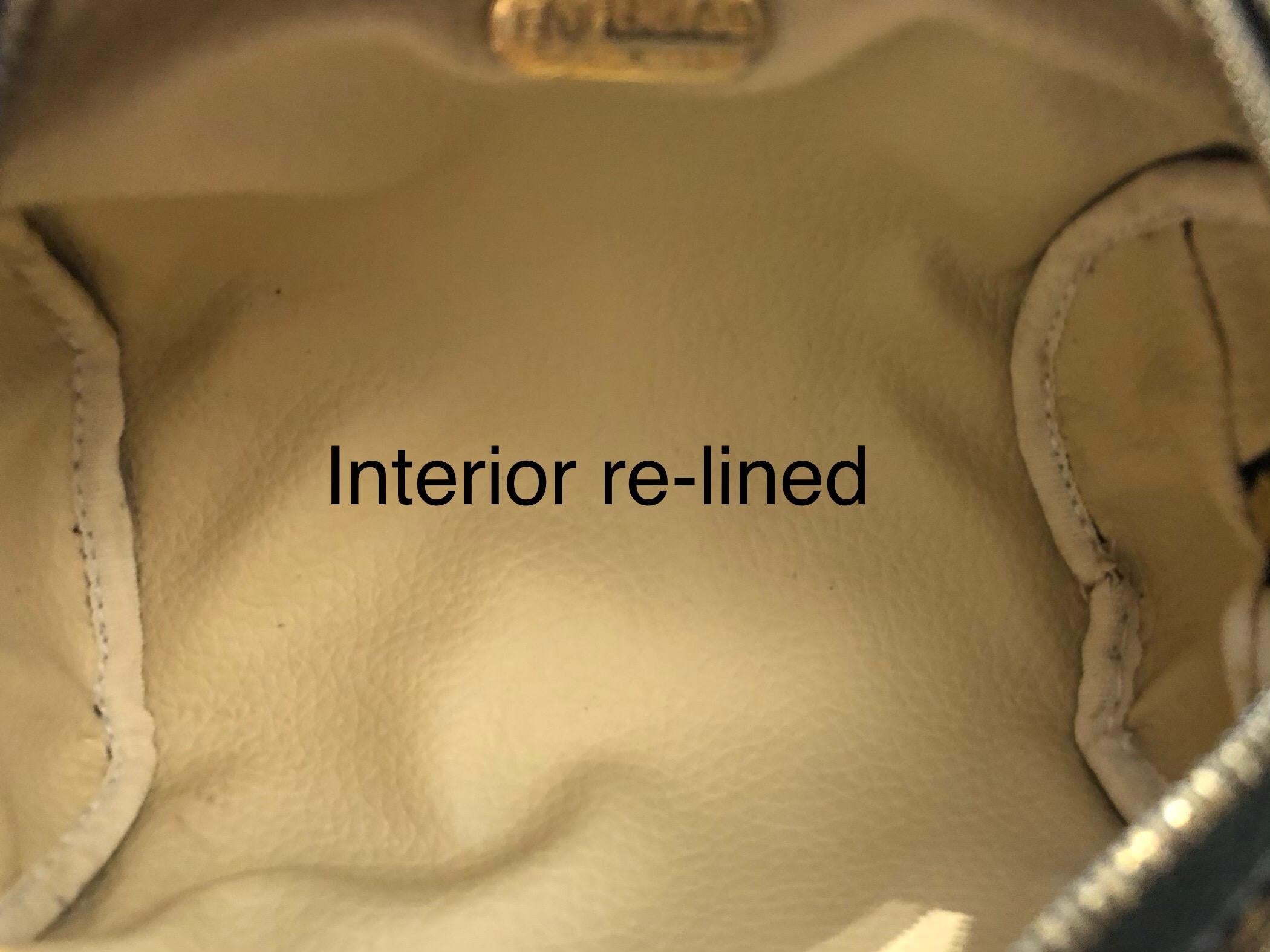 Women's or Men's FENDI Brown Zucca Jacquard Cosmetic Pouch