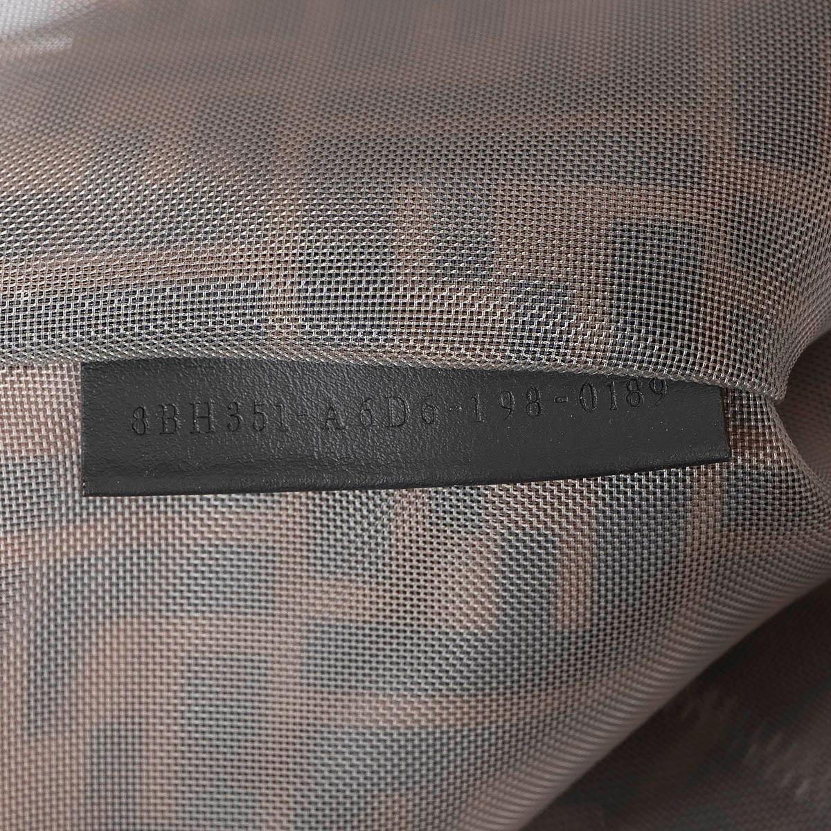 FENDI brown Zucca mesh 2018 RUNAWAY SHOPPING TOTE Bag 4
