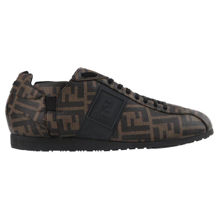 chunky sneakers fendi runway sneakers