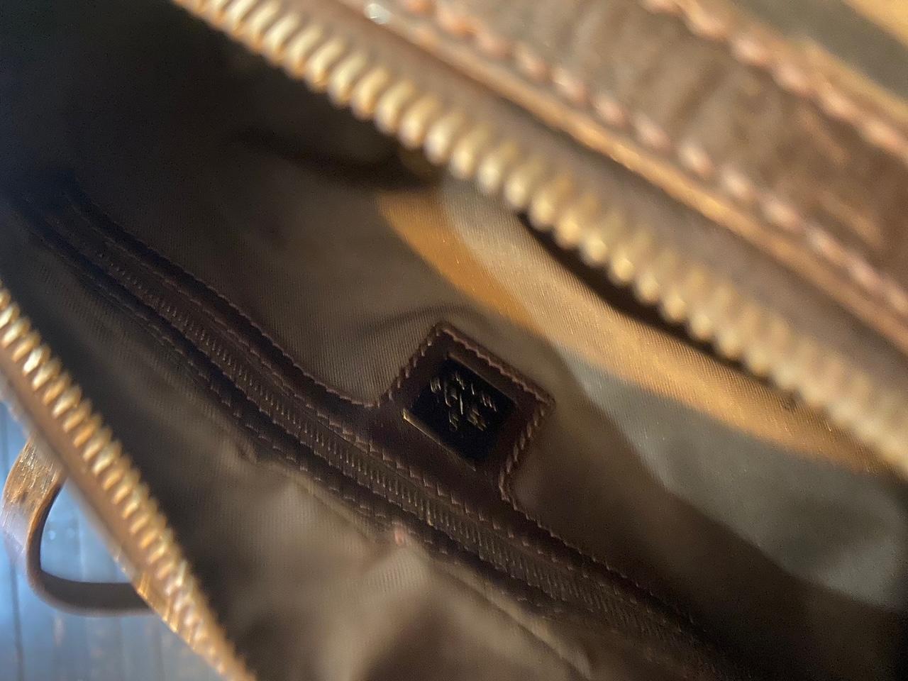 Fendi Brown Zucca Print Bowling Bag 1