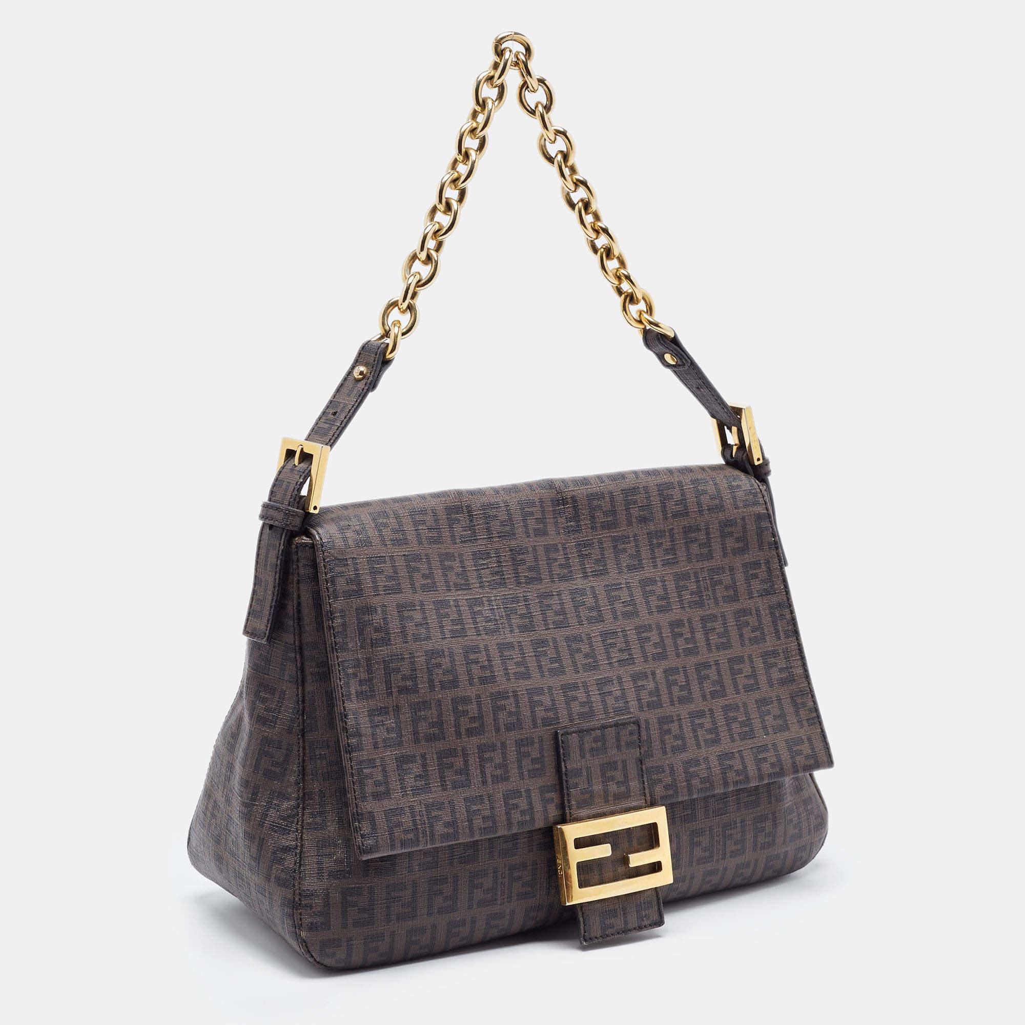 Indulge in timeless luxury with this Fendi bag for women. Meticulously crafted, this exquisite accessory embodies elegance, functionality, and style, making it the ultimate companion for every sophisticated woman.


