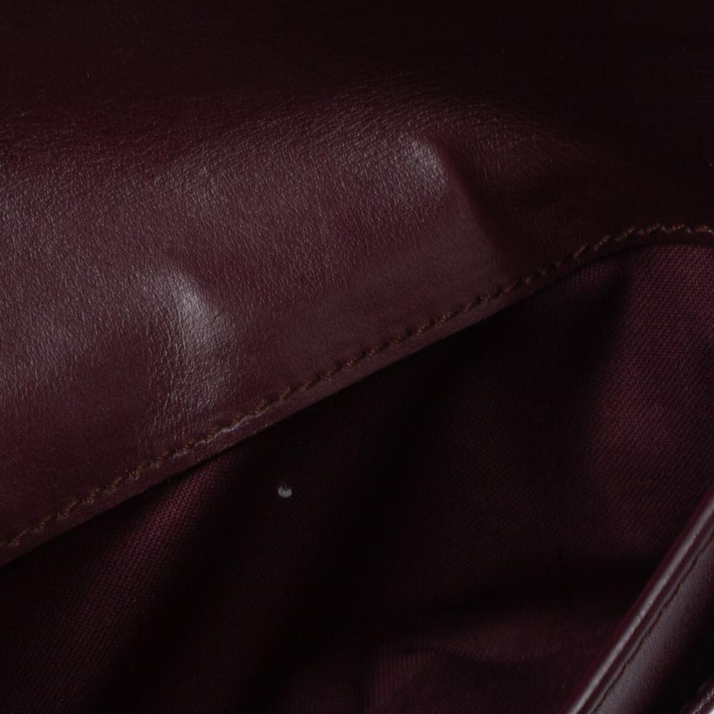 Fendi Burgundy Leather By The Way Wallet 3