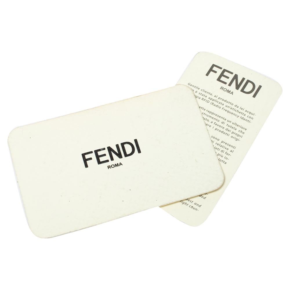 Fendi Burgundy Leather By The Way Wallet 4