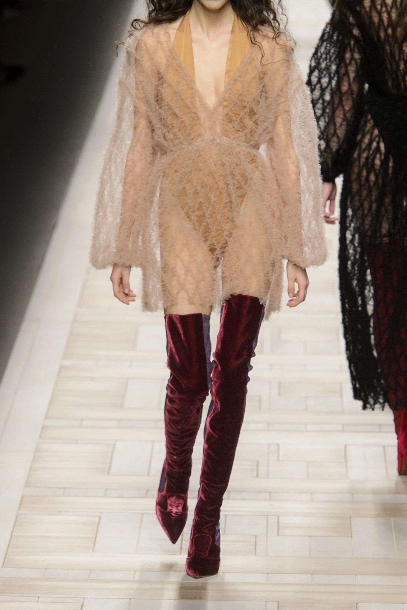 burgundy thigh high boots