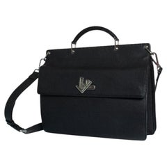 Fendi, borsa Business FF nera