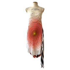 Fendi by Karl Lagerfeld, 2008 Vestido de seda estampada