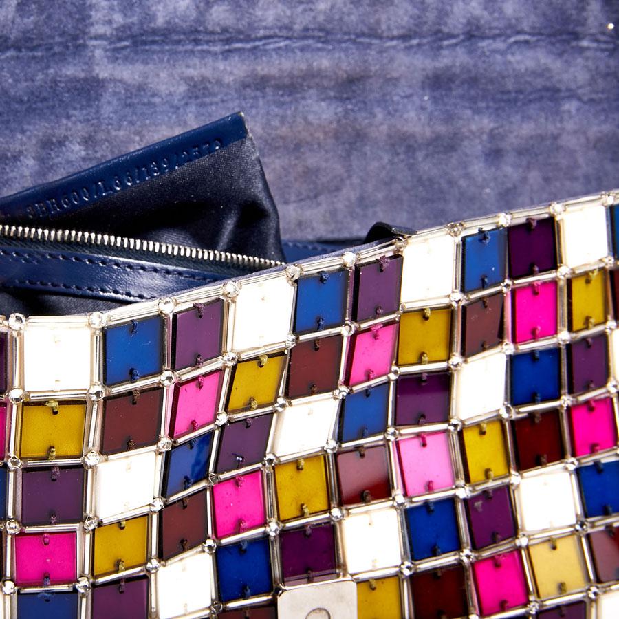 FENDI By Karl Lagerfeld Baguette Bag in Multicolored Crystals 3